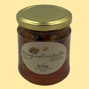 Honing met walnoten
