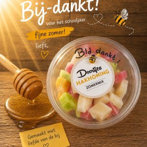Hakhoning 'BIJdankt' voor dit fijne schooljaar